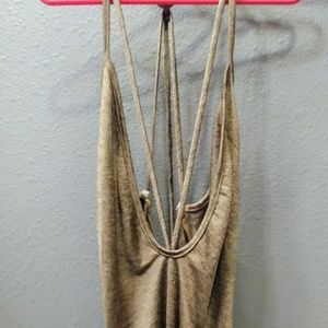 Extreme plunge bodysuit